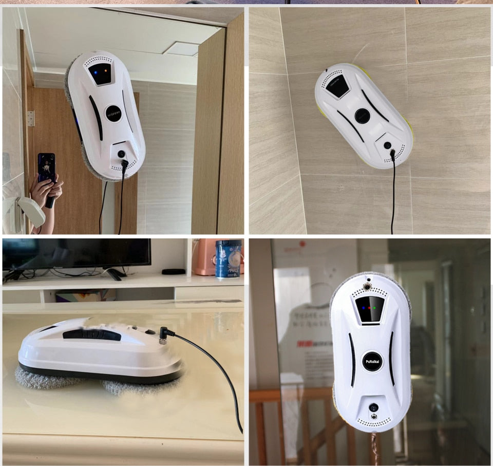 Window Cleaning Robot (High Suction Electric Window Cleaner Robot Anti-falling Remote Control Robot Vacuum Cleaner)